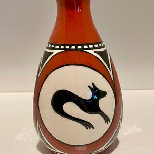 Ukrainian Certamic mid-century hand painted